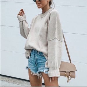 Free People Easy Street Tunic Sweater